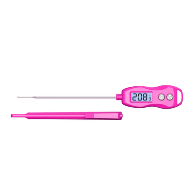Good price LCD 백라이드와 IP66 방수 인스턴트식품 읽기 디지털 쿠킹 온도계 온라인으로