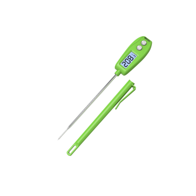 Good price 긴 녹슬지 않는 강철 탐색자 밝은 백라이트와 펜 스타일 방수 고기류 온도계 온라인으로