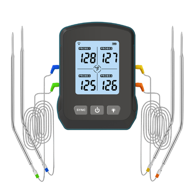 Good price OEM ODM ABS는 스마트 앱과 디지털 무선 고기류 온도계를 의심합니다 온라인으로